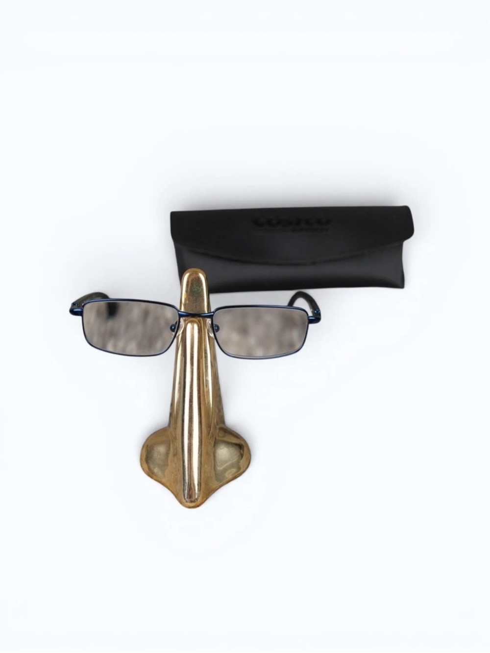 Champion CU 9008 CA01 Square Full Rim Eyeglasses Blue Metal 49-16-120 Frame Only